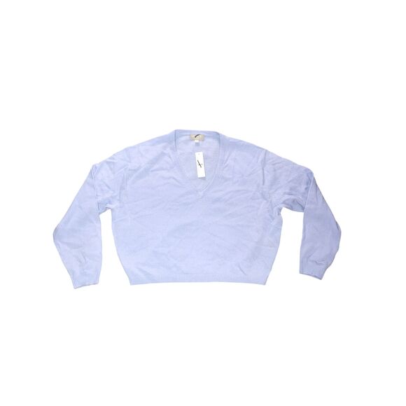 J. Crew Sweaters - J. Crew Cashmere Relaxed Cropped V-Neck Sweater Women S Preppy Grandmacore